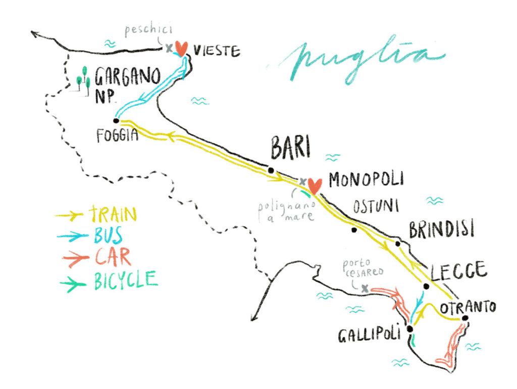 Puglia italy post road trip influencer